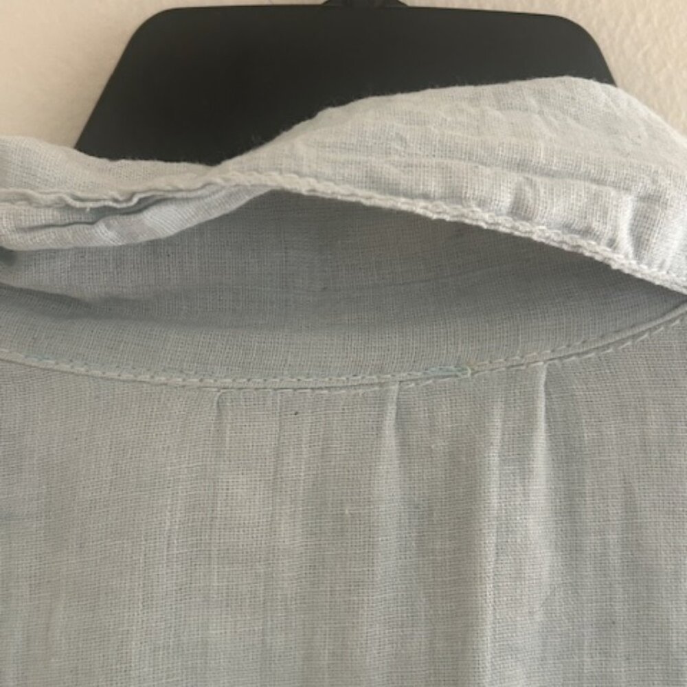Jen's Pirate Booty x Free People Light Sky Blue Satisfaction Romper NWT - Picture 11 of 16